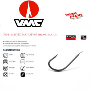 Sachet 10 hameçons 7004 BN VMC