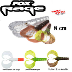 Leurre souple CRAW UV 8 cm fox rage