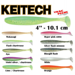 Sachet Easy shinner 4" 10.1cm keitech