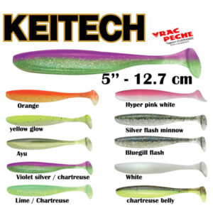 Sachet Easy shinner 5" 12.7cm keitech
