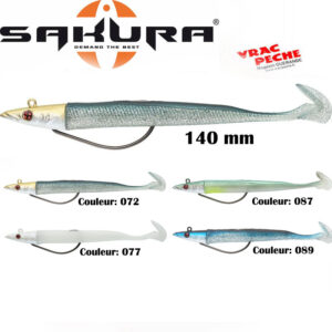 Leurre souple texan Sodium EEL 110 mm sakura