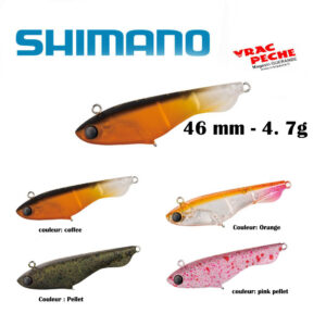 leurre Cardiff Dartheat 46S 47mm 4.6g shimano