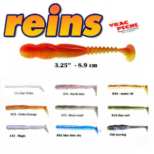 leurre souple Rockvibe FAT 3.25 pouces REINS