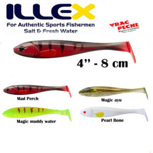 Sachet Magic slim shad 4'' - 8 cm illex