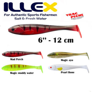 Sachet Magic slim shad 6'' - 12cm illex