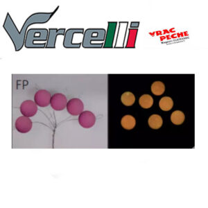 Stopper Perles Rondes Flottantes ROSES x6 Vercelli