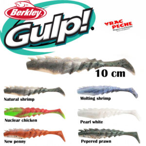 Leurre gulp nemesis paddle tail 10 cm berkley