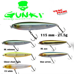 poisson nageur Megalon X cast 115 mm F Gunki