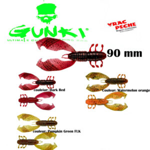 Leurres Boogie craw vib 90 mm gunki
