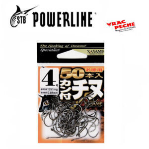 Sachet 25 Hameçons SASAME Kantsuki chinu