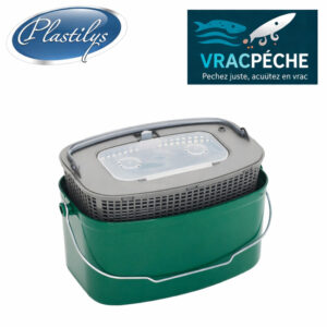 Seau a vif vivier 7litres anse plastique