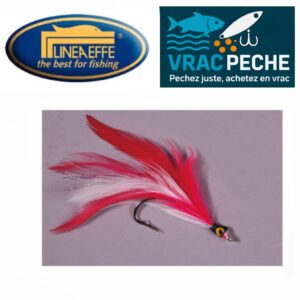 Sachet 5 teasers plumes ROUGES BLANCHES lineaffe