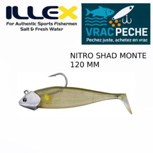LEURRE NITRO SHAD 120 MM AYU MONTE