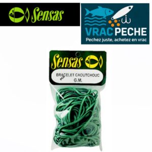 SACHET BRACELET CAOUTCHOUC GM SENSAS