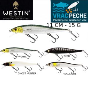 LEURRE JERKBITE MR S 11CM 15 G WESTIN