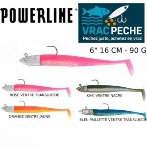 Leurre GTS 6'' 16 cm 90 g powerline